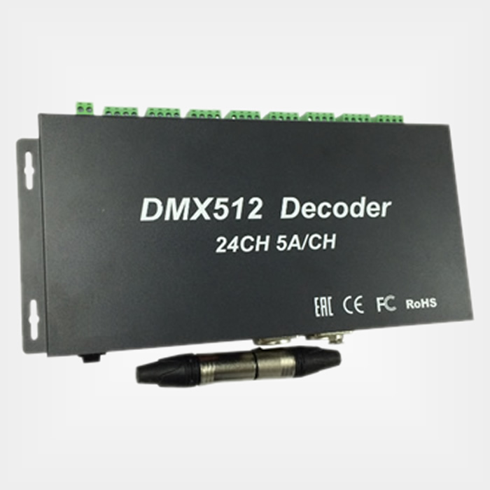 24 CHS PWM DMX Decoder