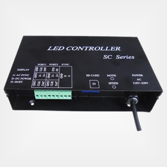 One Way SD card led controller
